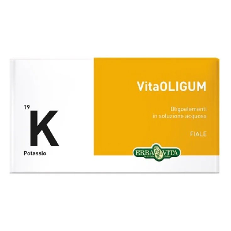 VitaOligum&nbsp;POTASSIO ERBA VITA 20 Fiale