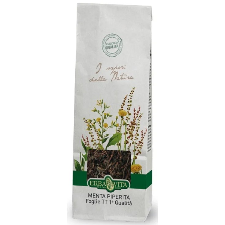 Menta Piperita Foglie TT 1 Qualit&agrave; ERBA VITA 100g