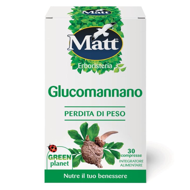 Glucomannano Matt&reg; 30 Compresse