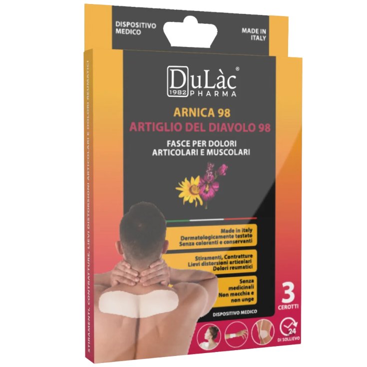 Arnica 98 Cerotto Cervicale Dulac&reg; 3 Pezzi