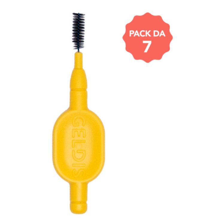 Doctor Pick Scovolino 1,1 Giallo Geldis&reg; 7 Pezzi