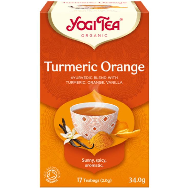 Curcuma Arancia Yogi Tea 17 Bustine Filtro