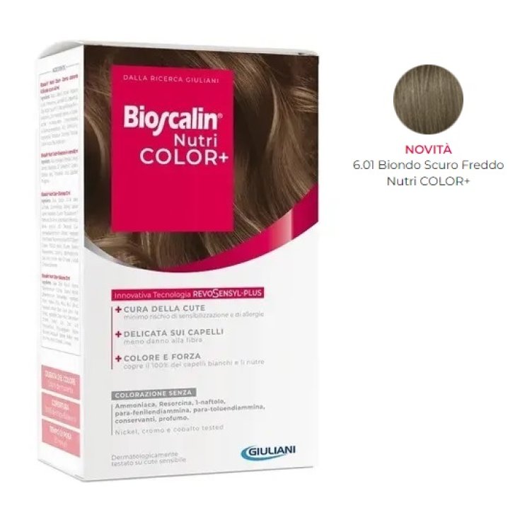 Nutri COLOR+ 6,01 Biondo Scuro Freddo Bioscalin