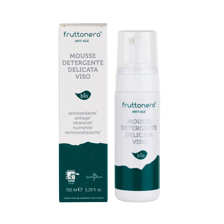 Mousse Detergente Delicata Viso Fruttonero 150ml