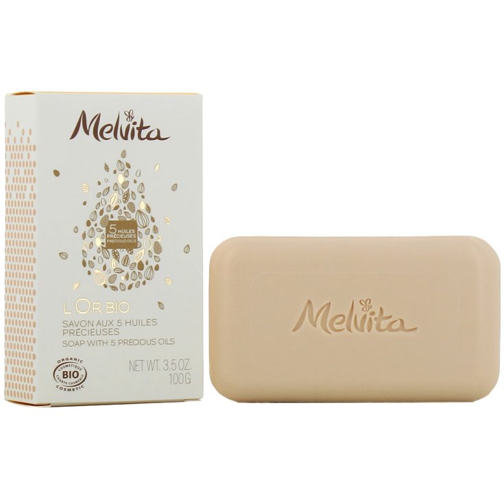 Sapone ai 5 Oli L'Or Bio Melvita 3,5g Sapone ai 5 Oli L'Or Bio Melvita 3,5g