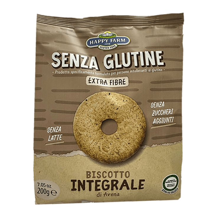 Biscotto Integrale di Avena Happy Farm&reg; 200g