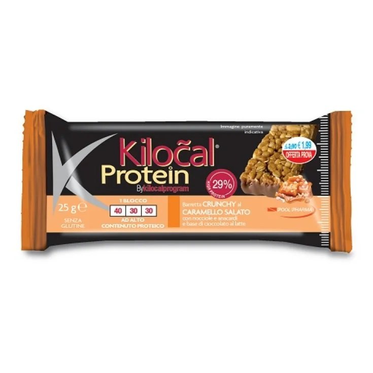 Protein Bar 29% Caramello Salato&nbsp;Kilocal 25g