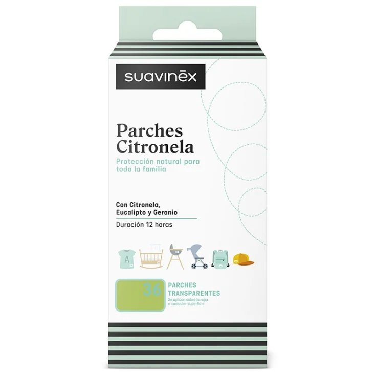 Patches Citronella Suavinex 36 Pezzi