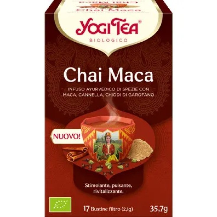 YOGI TEA&reg; Chai Maca 17 Bustine