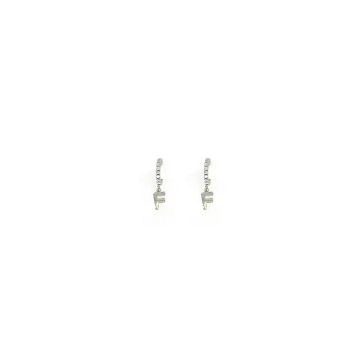 Orecchini Lettera F&nbsp;Argento Linea ABC MyLovly