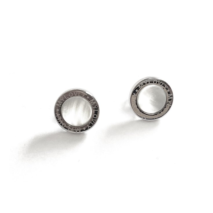 Orecchini Bottone Argento&nbsp;MyLovly