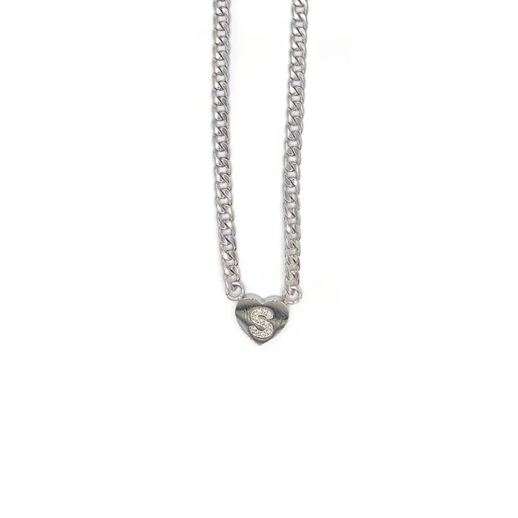 Collana Lettera S Argento&nbsp;Linea ABC MyLovly
