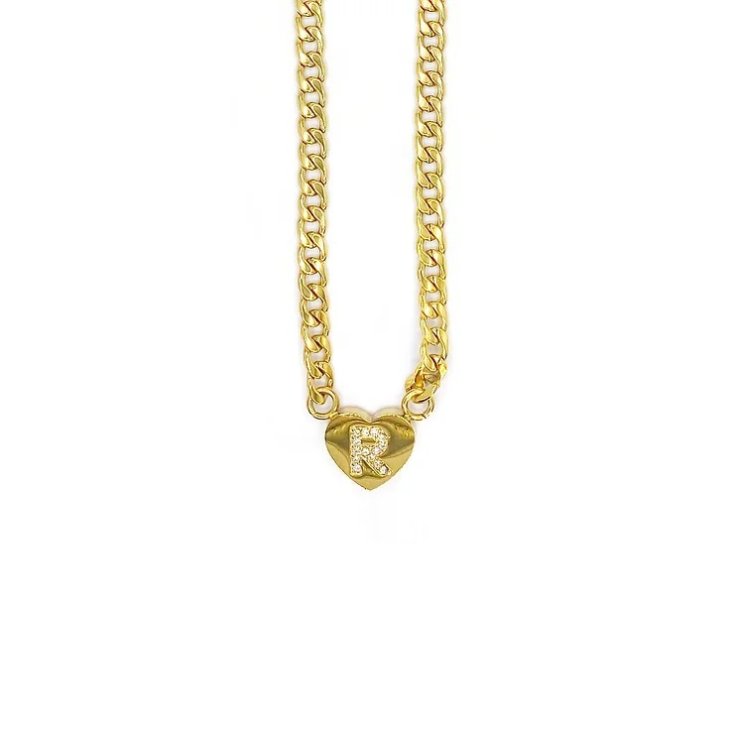 Collana Lettera R&nbsp;Oro Linea ABC MyLovly