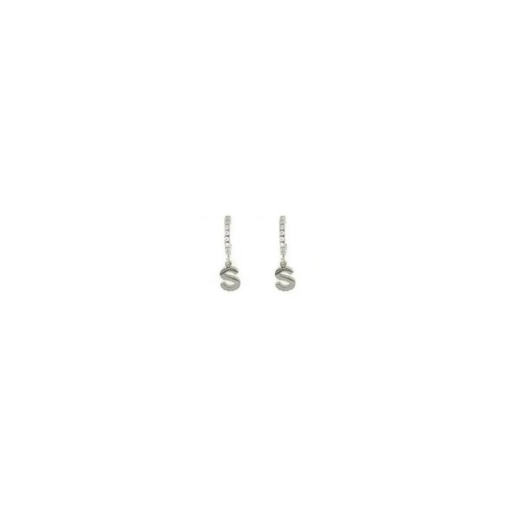 Orecchini Lettera S Argento&nbsp;Linea ABC MyLovly