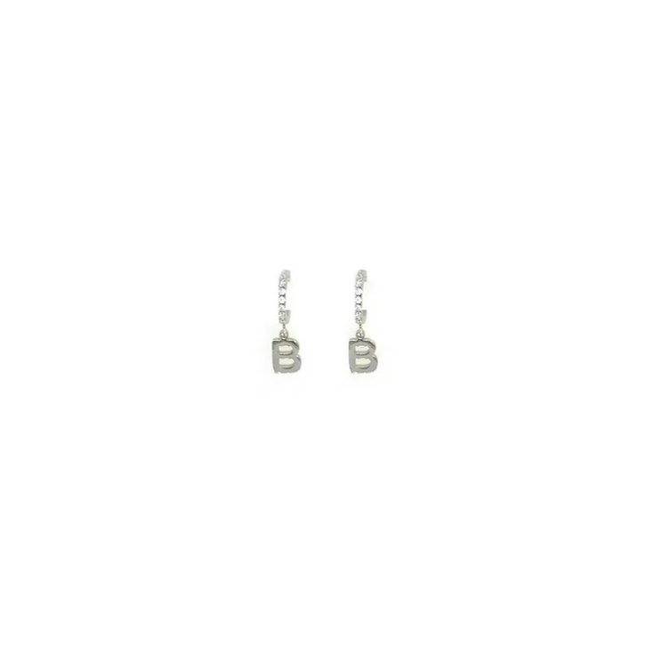 Orecchini Lettera B Argento&nbsp;Linea ABC MyLovly