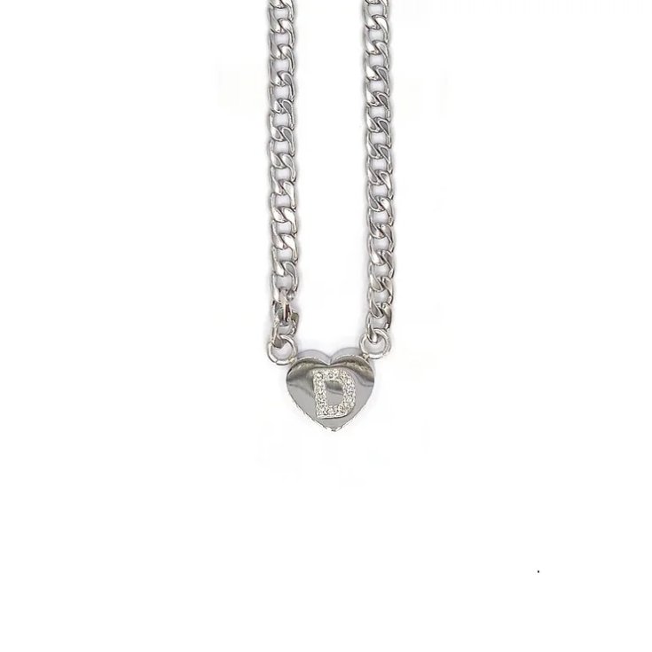Collana Lettera D&nbsp;Argento Linea ABC MyLovly