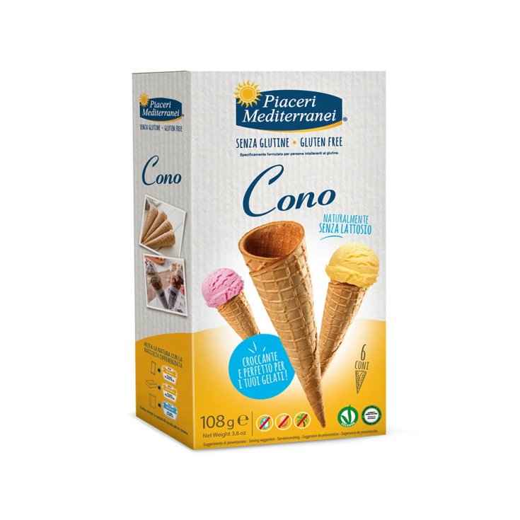 Cono con Farina di Riso Piaceri Mediterranei 108g