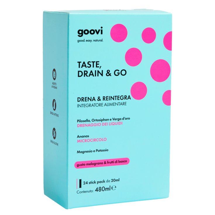 Drena&Reintegra&nbsp;Melograno/Frutti di Bosco GOOVI 24 Stick