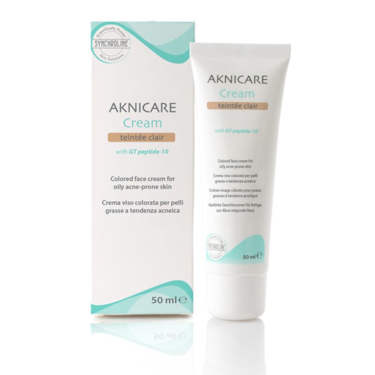 Cream Teint&eacute;e Clair AKNICARE 50ml