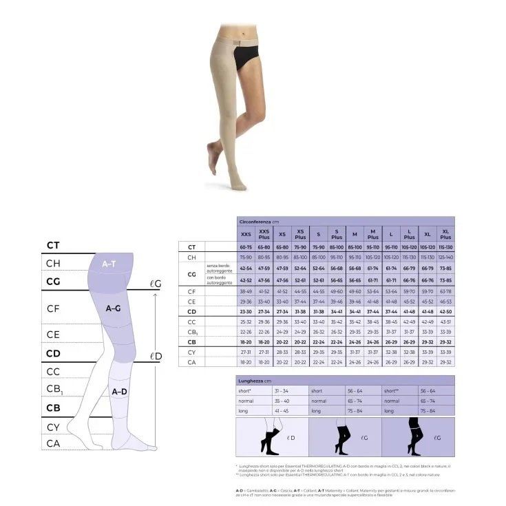 Monocollant Dx CL2 Cotton P.Ap. Natural Tg.M Normal&nbsp;Sigvaris