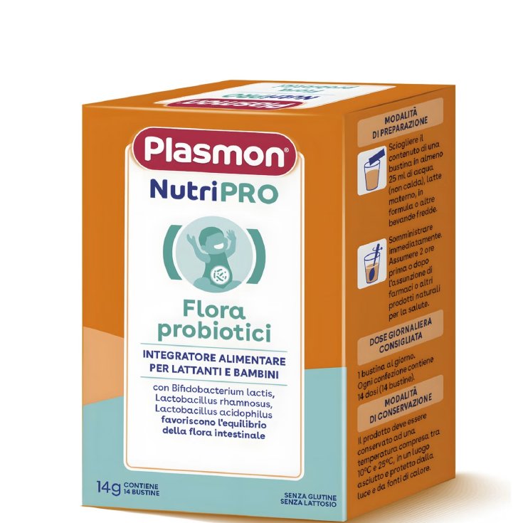 NutriPRO Flora&nbsp;Probiotici Plasmon 14 Bustine