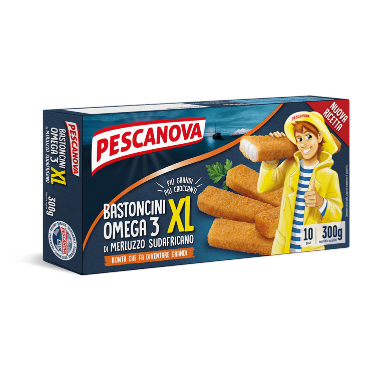 Bastoncini Di Merluzzo Con Omega 3 Pescanova 300g Bastoncini Di Merluzzo Con Omega 3 Pescanova 300g