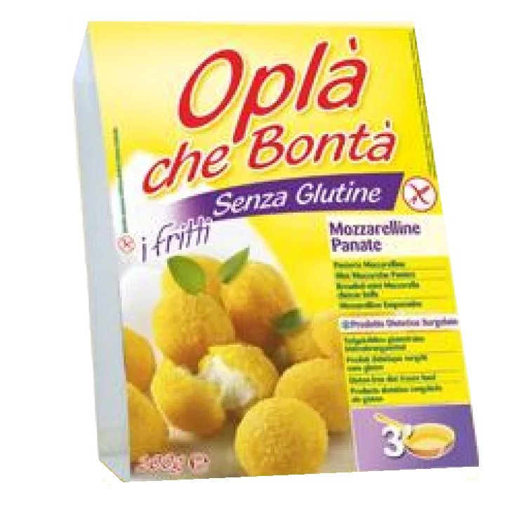 Mozzarelline Panate Surgelate Opl&agrave; 200g