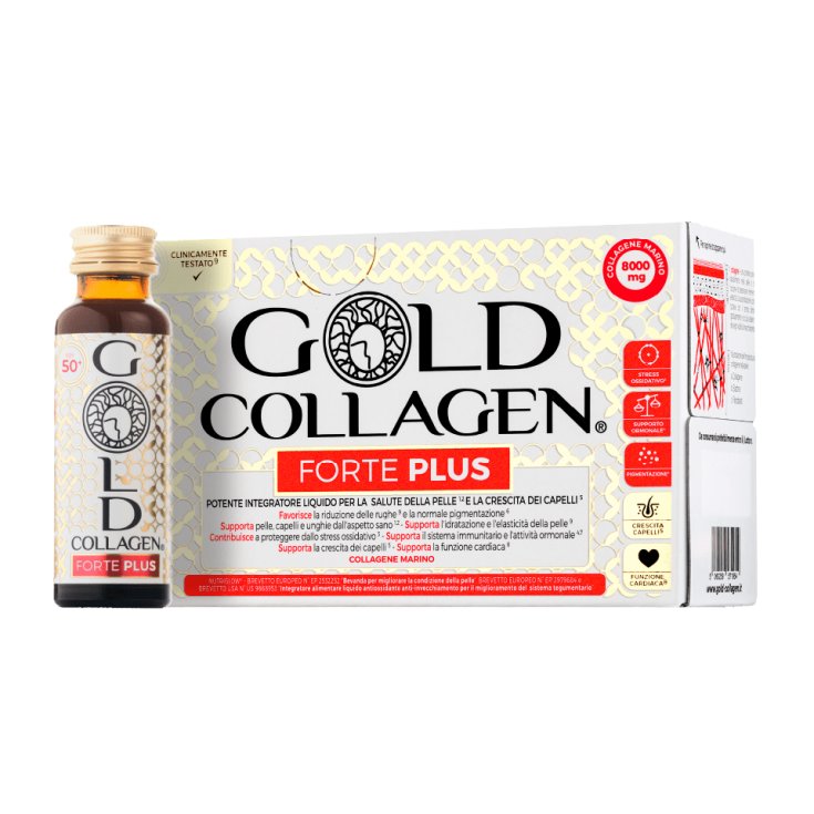 GOLD COLLAGEN&reg; FORTE PLUS 10 Flaconcini