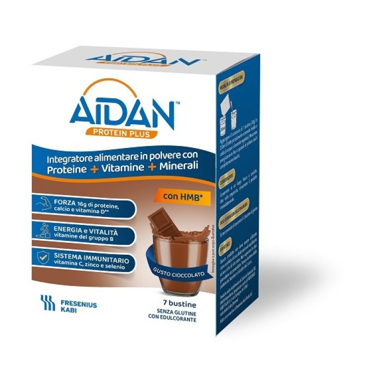 Aidan&reg; Protein Plus Cioccolato 7 Bustine