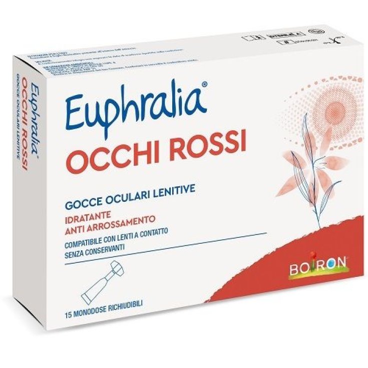 Euphralia&reg; Occhi Rossi Boiron&reg; 15 Flaconcini