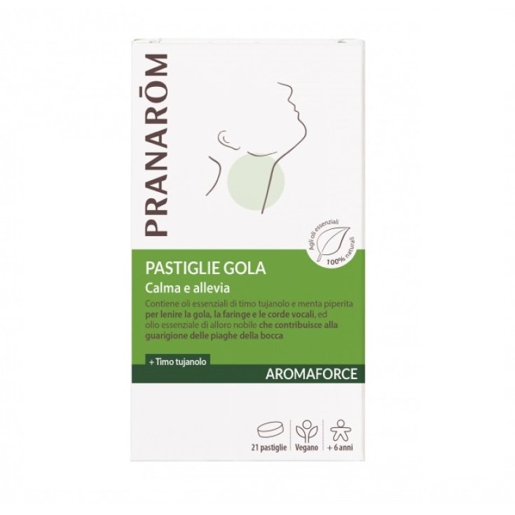 Pastiglie Gola Aromaforce PRANAR&Otilde;M 21 Pastiglie