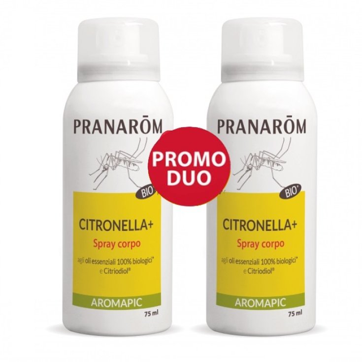 Citronella+ Spray Corpo Aromapic&nbsp;PRANAR&Otilde;M 2x75ml