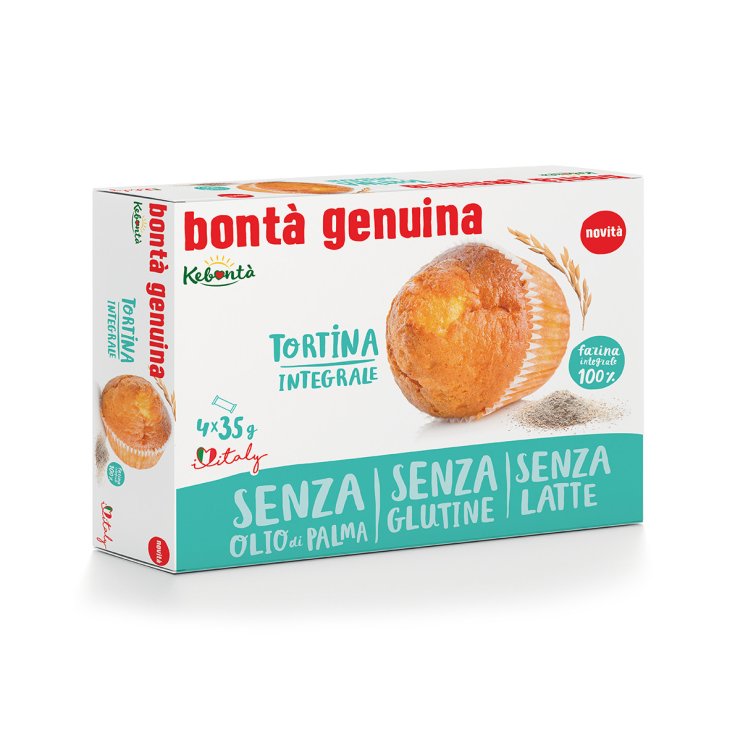 Bont&agrave; Genuina Tortina Integrale KeBont&agrave; 4x30g