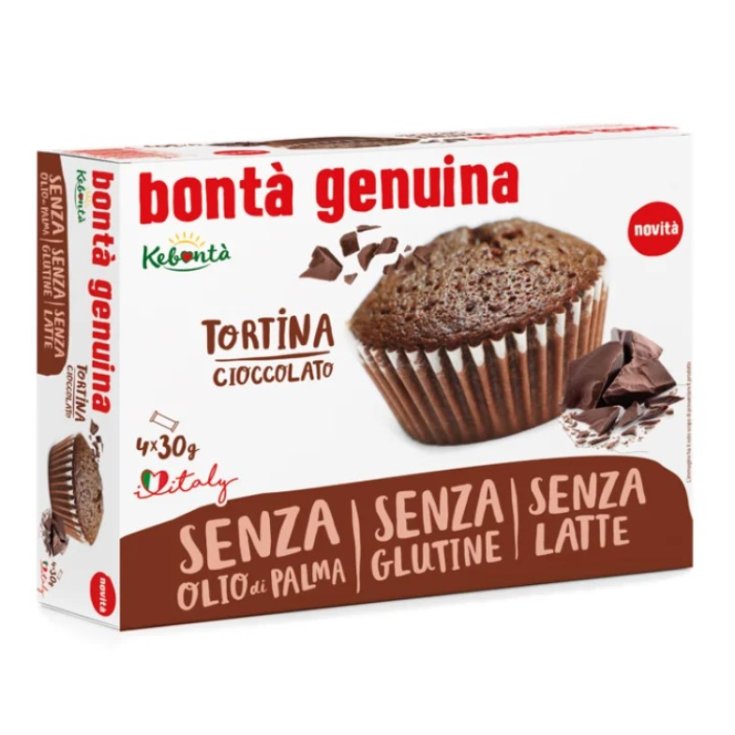 Bont&agrave; Genuina Tortina Al Cioccolato KeBont&agrave; 4x30g