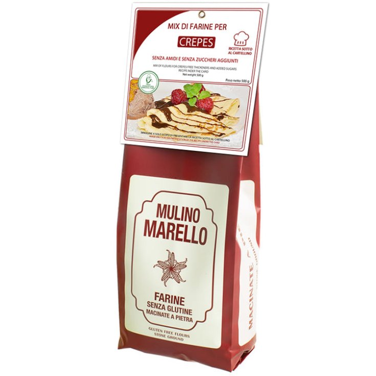 Mix Di Farine Per Cr&egrave;pes Mulino Marello 500g