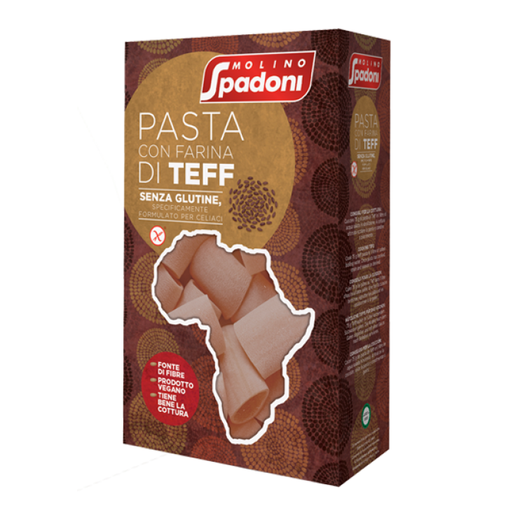 Pasta Con Farina Di Teff Pacchero Molino Spadoni 250g