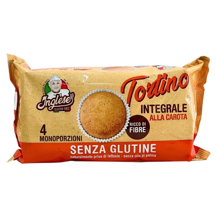 Tortino Integrale Carota Inglese 4x40g&nbsp;Promo