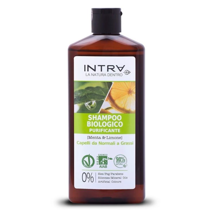 Shampoo Bio Purificante&nbsp;Menta & Limone INTRA 250ml