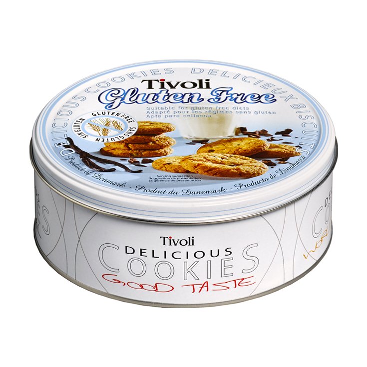 Biscotti con Gocce di Cioccolato Tivoli 142g