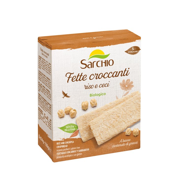 Fette Croccanti Riso E Ceci Sarchio 120g