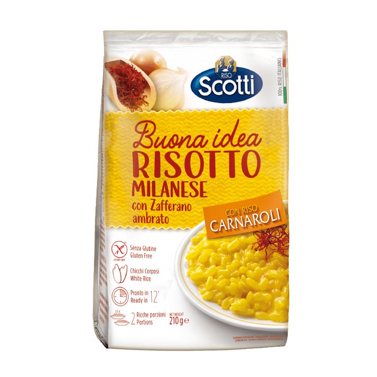 Risotto Alla Milanese Senza Glutine Scotti 210g