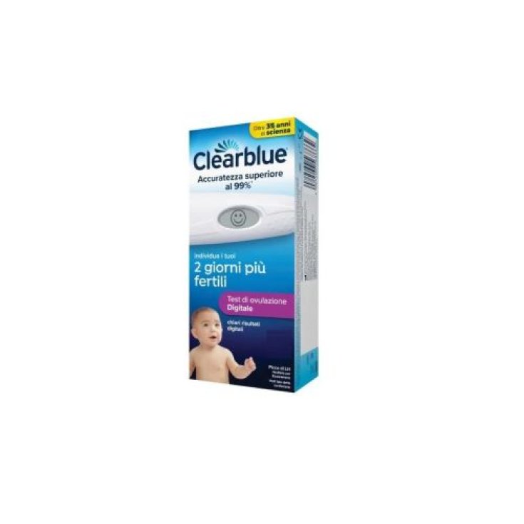 Test di Ovulazione Base Clearblue 20 Pezzi Test di Ovulazione Base Clearblue 20 Pezzi