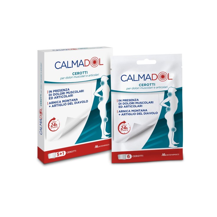 Calmadol Arnica Montana + Artiglio del Diavolo 6 Cerotti Calmadol Arnica Montana + Artiglio del Diavolo 6 Cerotti