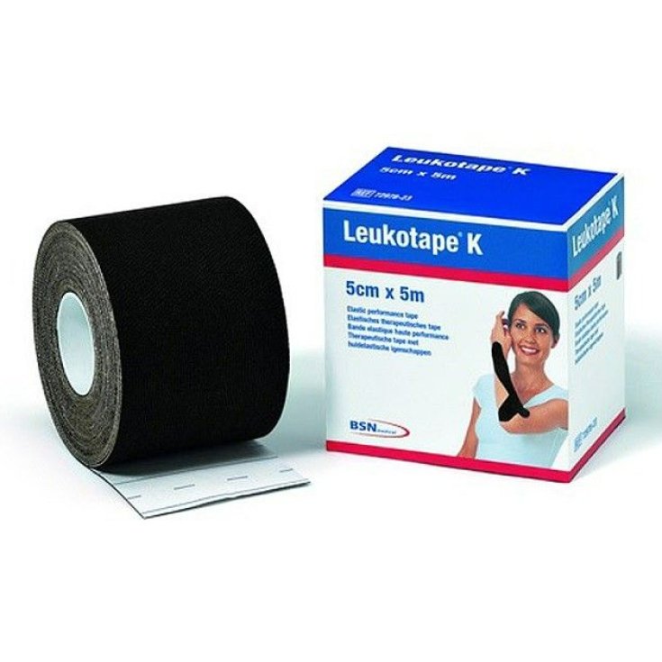 Benda Elastica 5mx5cm Nero&nbsp;Leukotape K