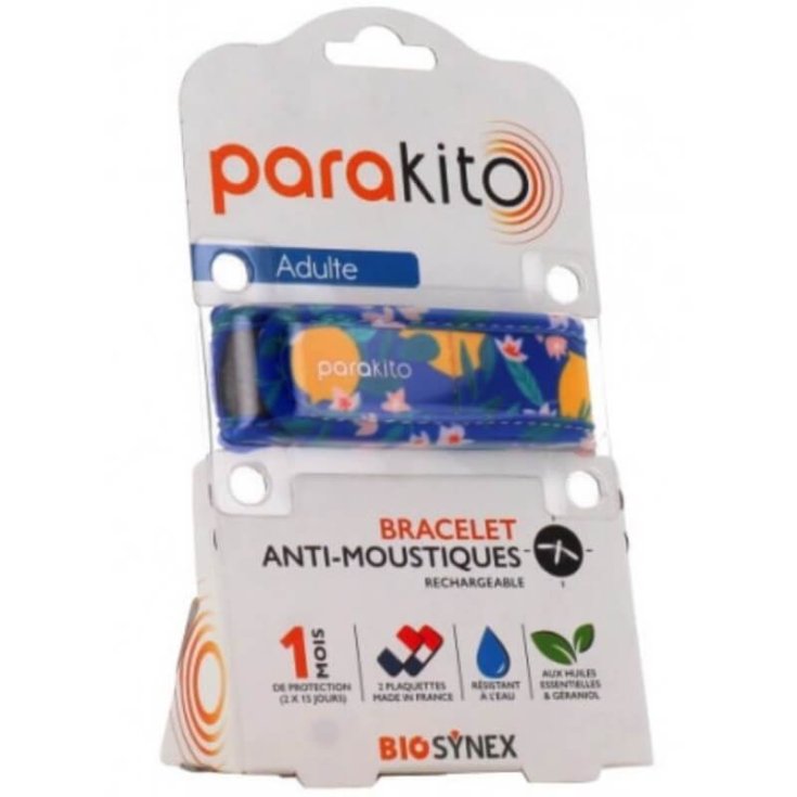 Parakito Braccialetto Antizanzare Fun Lemon ByoSynex 1 Pezzo