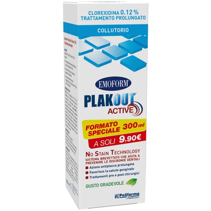 Emoform&reg; PlakOut 0,12% Polifarma 300ml
