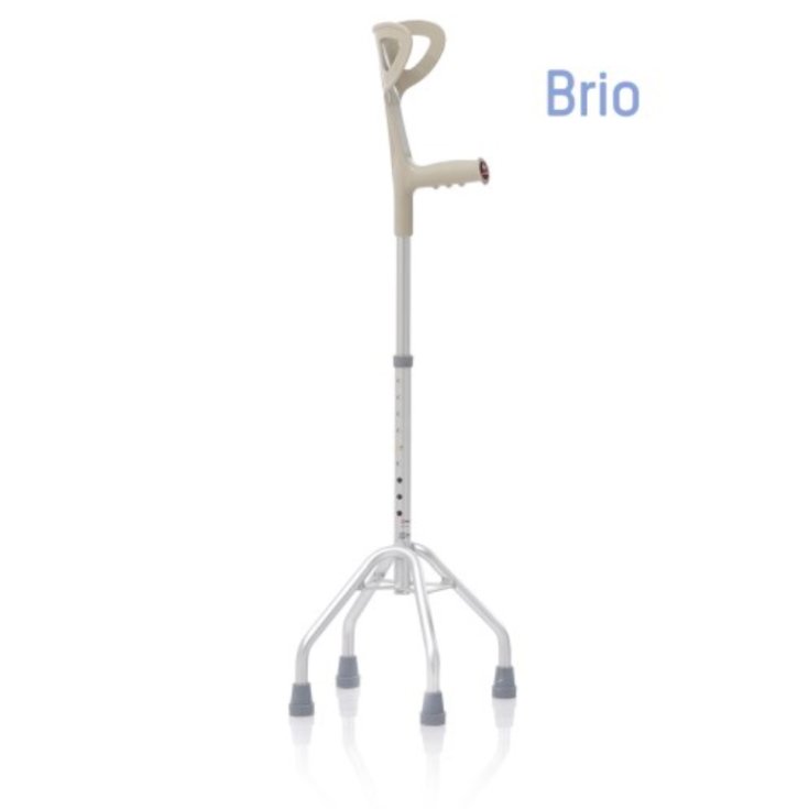 Brio Quadripode Alluminio Anodizzato Anatomico Moretti&reg;