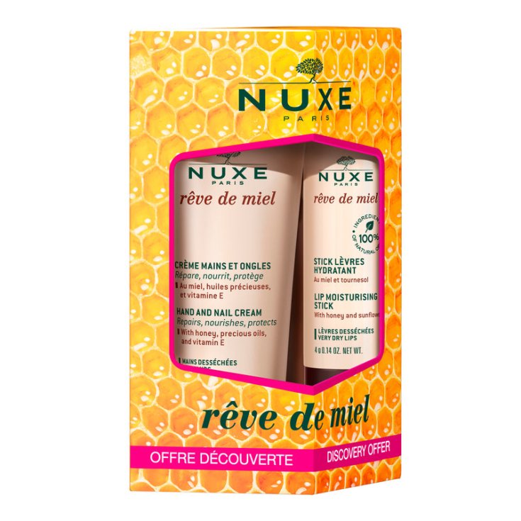 R&ecirc;ve De Miel Duo Goloso Mani E Labbra Nuxe 2 Pezzi