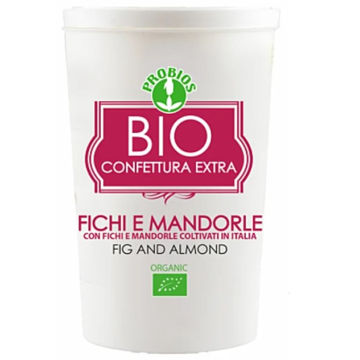 Confettura Extra Biologica di Fichi e Mandorle 400g