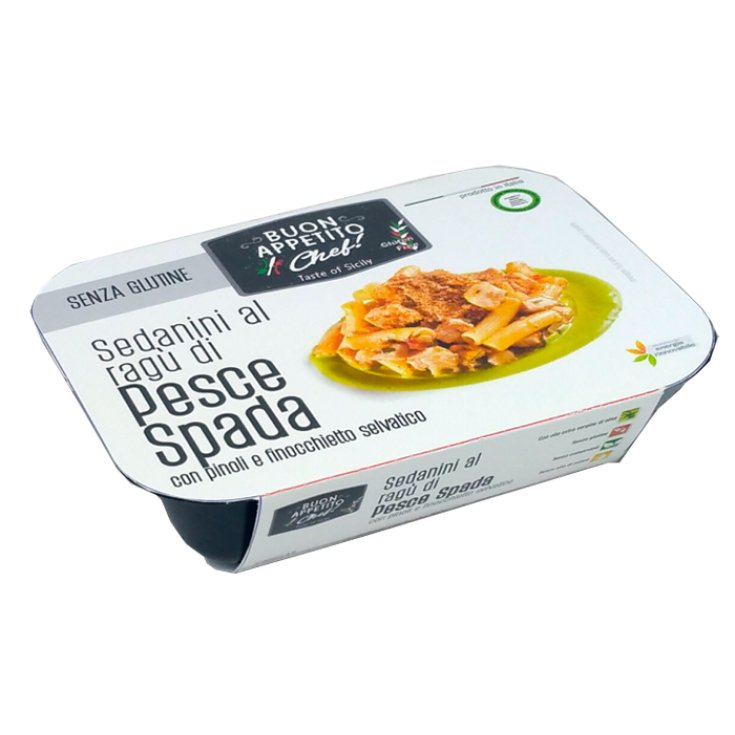 Sedanini Al Rag&ugrave; Di Pesce Spada Buon Appetito Chef 300g
